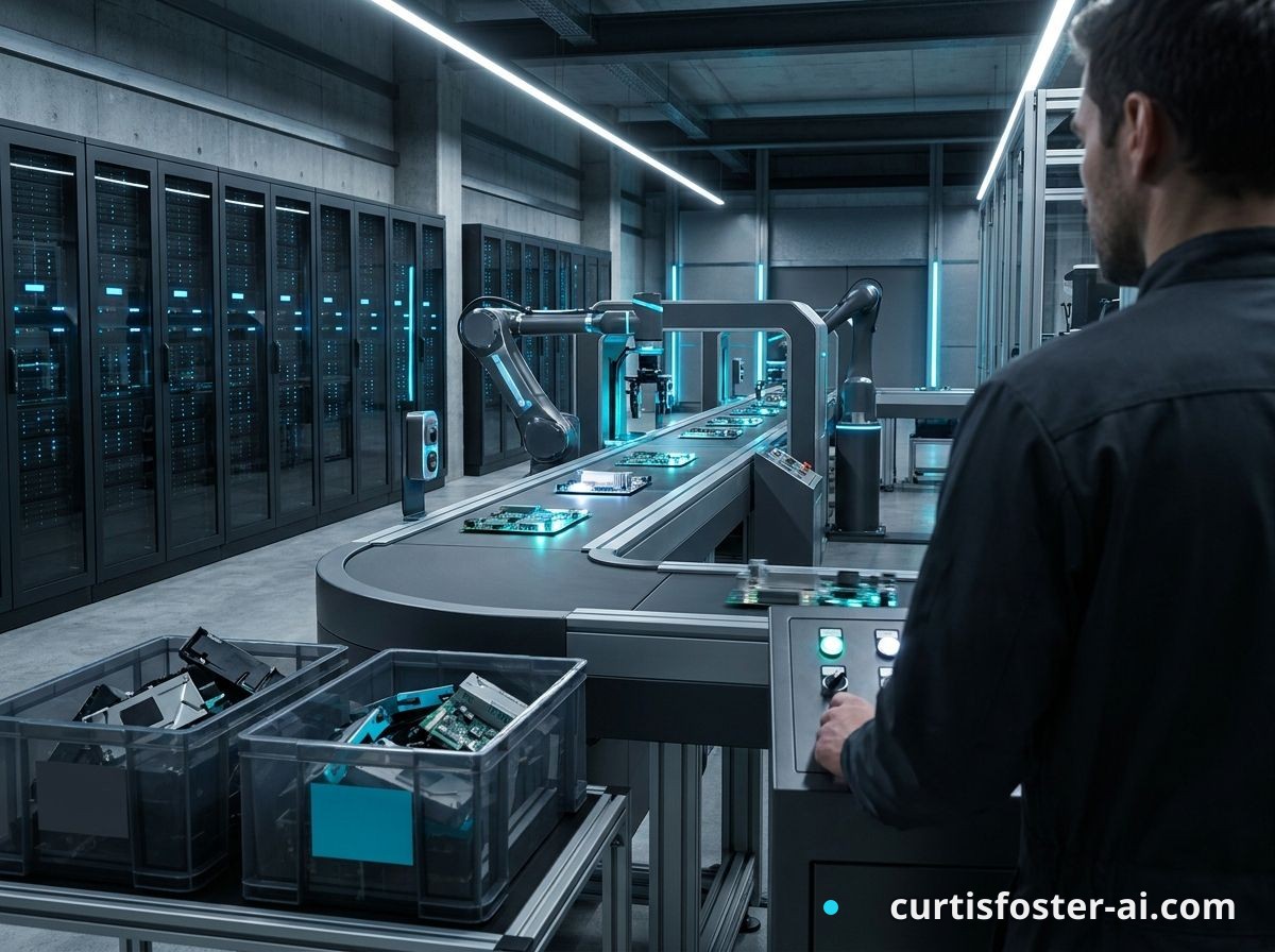 A production review loop turns a plausible AI answer into a checked deliverable